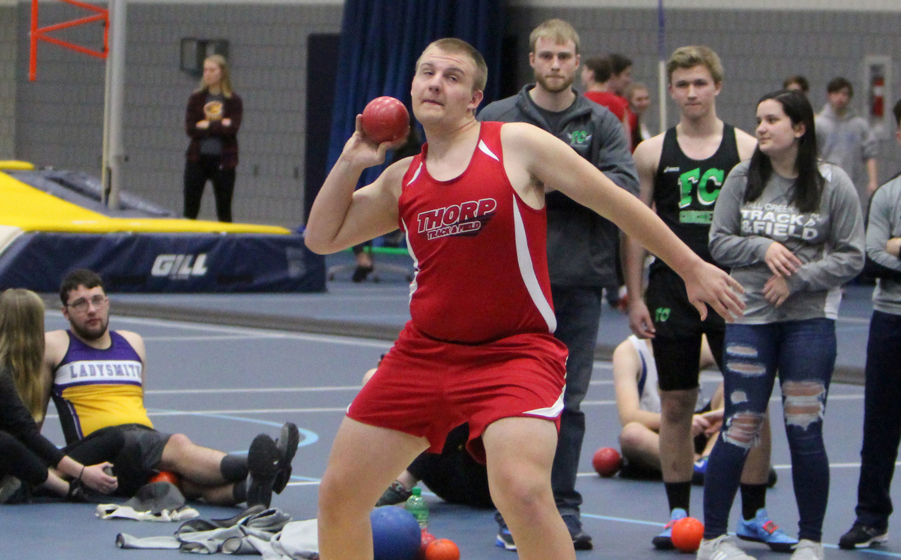 McDonell indoor track and field invite at UW-Eau Claire 3-19-19